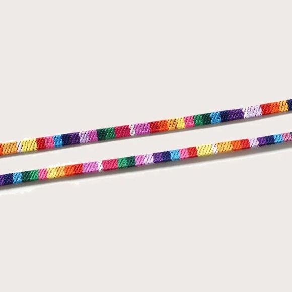 🎀 Beautifully Colorful Western Pattern Glasses Chain 🎀 - Picture 3 of 3